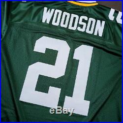 100% Authentic Charles Woodson Mitchell Ness 2010 Packers Jersey Size 48 XL Mens