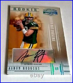 /10 2005 Packers AARON RODGERS Gridiron Gear RC Auto Rookie Autograph eBay 1/1