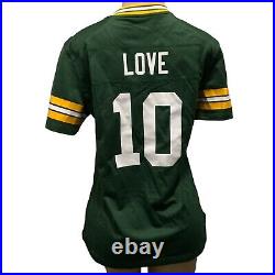 #10 Jordan Love Nike Womens Home Game Nike Jersey Sz M Green Bay Packers $130