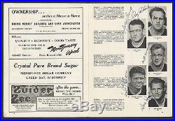 1941 Green Bay Packers' Autographed Program Hutson Canadeo Hinkle 32 Signatures