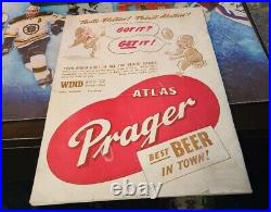 1946 Green Bay Packers vs Chicago Bears Program Vintage Original