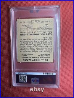 1948 Leaf #10 Perry Moss PSA 5 RARE TAN VARIATION Green Bay Packers / Illinois