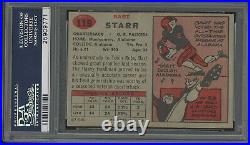 1957 Topps #119 Bart Starr PSA 5 EX Rookie RC HOF Green Bay Packers Centered