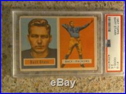 1957 Topps #119 Bart Starr Packers ROOKIE Football card PSA Graded 2.5