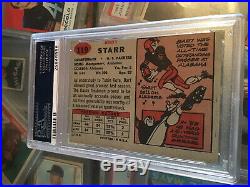 1957 Topps Football #119 Bart Starr Green Bay Packers RC Rookie HOF PSA 5 EX