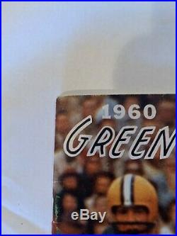 1960 Green Bay Packers NFL Football Yearbook Rare Vintage Collectible