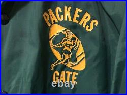 1960's Vintage TEAM ISSUED LAMBEAU FIELD JACKET, GATE USHER, GREEN BAY PACKERS