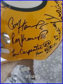 1961 Green Bay Packers Team Signed Helmet