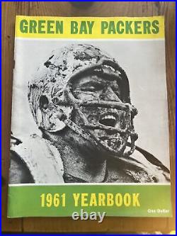 1961 Green Bay Packers Yearbook-Forrest Gregg Cover