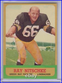 1963 Topps #96 Ray Nitschke RC Green Bay Packers HOF University of Illinois NM