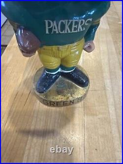 1965-1968 Green Bay Packers Football bobble head Nodder real face realistic