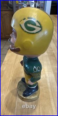 1965-1968 Green Bay Packers Football bobble head Nodder real face realistic