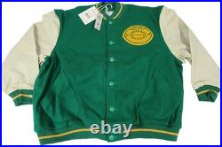 1965 Green Bay Packers Mens 5XL (64) Mitchell & Ness Wool Letterman Jacket $600
