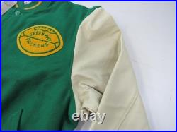 1965 Green Bay Packers Mens 5XL (64) Mitchell & Ness Wool Letterman Jacket $600