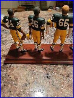 1966 Green Bay Packers Danbury Mint Figure Statue Starr Lombardi Super Bowl