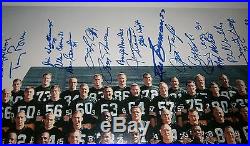 1966 PACKERS SB I team signed 16x20 photo 34 AUTOS Bart Starr Taylor Hornung JSA
