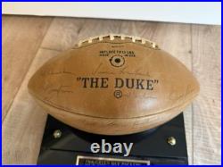 1966 Super Bowl I Green Bay packers team signed football Lombardi Starr JSA cert
