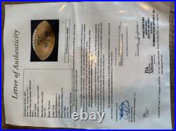 1966 Super Bowl I Green Bay packers team signed football Lombardi Starr JSA cert