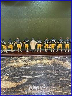 1966 Team Green Bay Packers Danbury Mint Figure Statue Starr Lombardi Super Bowl