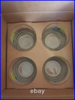 1967 Green Bay Packers Championship set of (4) Tumblers with org. Box double sided