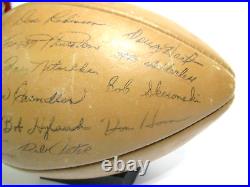1967 Green Bay Packers Team-Stamped Wilson Football. Vince Lombardi Bart Starr
