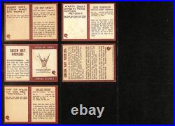 1967 Philadelphia Football Cards Green Bay Packers Complete Team Set (13) 200319