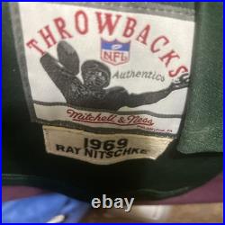 1969 Mitchell & Ness Jersey Ray Nitschke Green Bay Packers size 56 1969 Mitchell & Ness Jersey Ray Nitschke Green Bay Packers size 56