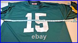 1969 Mitchell & Ness NFL Green Bay Throwback Packers Bart Starr Jersey Size 54