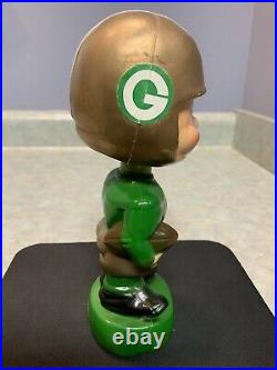 1970's Vintage NFL Green Bay Packers Bobblehead! Made In Hong Kong
