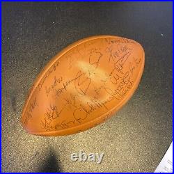 1976 Green Bay Packers Team Signed Wilson NFL Game Football Bart Starr JSA COA