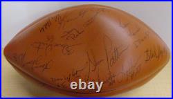 1987-88 Green Bay Packers Team Signed NFL WILSON Football Sharpe Rookie PSA/DNA 1987-88 Green Bay Packers Team Signed NFL WILSON Football Sharpe Rookie PSA/DNA