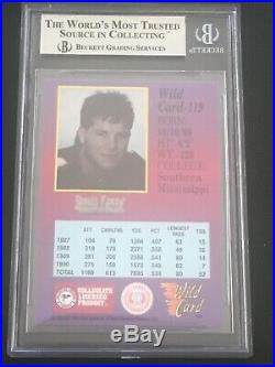 1991 Brett Favre 50 Stripe BGS 9 RC Hi-end Subs all 9 or Better Wild Card