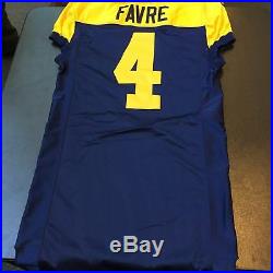 1994 Brett Favre Authentic Green Bay Packers Turn Back Clock Game Issued Jersey