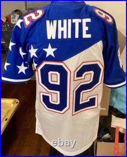 1995 Pro Bowl Green Bay Packers Authentic Mitchell & Ness Reggie White Jersey