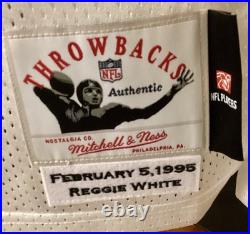 1995 Pro Bowl Green Bay Packers Authentic Mitchell & Ness Reggie White Jersey