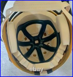1995 Schutt Green Bay Packers Full-Size Helmet with 2005 NOCSAE Recert Display