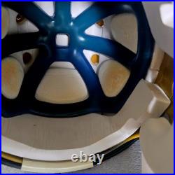 1995 Schutt Green Bay Packers Full-Size Helmet with 2005 NOCSAE Recert Display