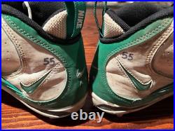 1996 GREEN BAY PACKERS Game Worn Football Shoes Cleats 55 Bernardo Harris Signed