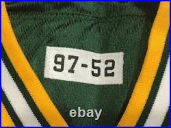 1997 Nike Brett Favre Green Bay Packers Signed Auto Pro Cut Game Jersey vtg