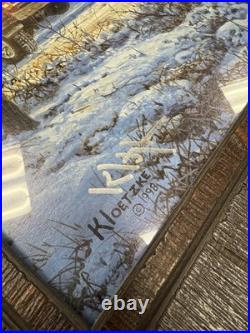 1998 Game Day Don Kloetzke Green Bay Packers Signed AUTOGRAPHED Framed Print