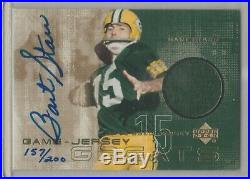 2000 Bart Starr Game Jersey Greats Auto #157/200