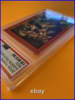 2005 Aaron Rodgers Rookie Red Version Topps Turkey Red PSA 10 GEM MINT
