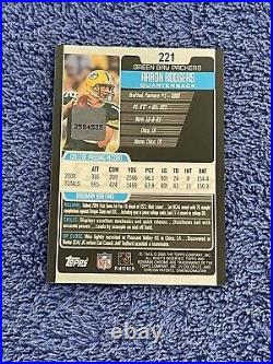2005 Bowman Chrome Aaron Rodgers Rookie Autograph RC Auto Packers Rare /199