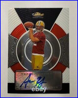 2005 Finest Aaron Rodgers RC Rookie Auto Autograph /299 GREEN BAY PACKERS
