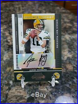 2005 Playoff Contenders Aaron Rodgers Auto Packers Autograph RC Rookie
