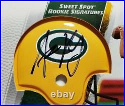 2005 Sweet Spot Football Aaron Rodgers Rookie Signature Auto #194/199 Packers RC