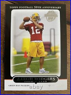 2005 TOPPS Black Aaron Rodgers #431 GREEN BAY PACKERS ROOKIE RC Near MINT