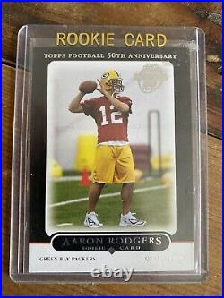 2005 TOPPS Black Aaron Rodgers #431 GREEN BAY PACKERS ROOKIE RC Near MINT