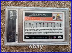 2005 Topps #431 Aaron Rodgers Rookie Card PSA 10 Gem MT Green Bay Packers 4 MVPs