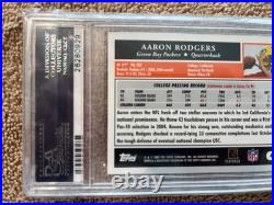 2005 Topps #431 Aaron Rodgers Rookie Card PSA 10 Gem MT Green Bay Packers 4 MVPs